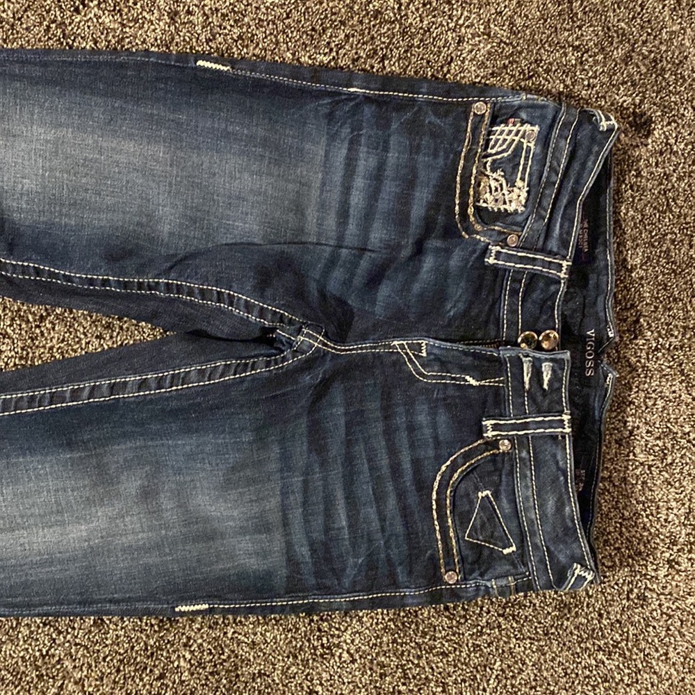 Vigoss Jeans, Size 3/4, length 33 - Picture 2 of 8